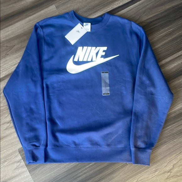 Nike Men's Blue Sweater - Picture 1 of 3